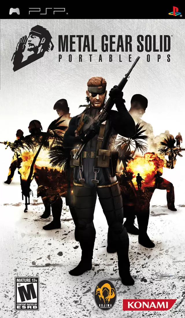 Jeux PSP - Metal Gear Solid: Portable Ops