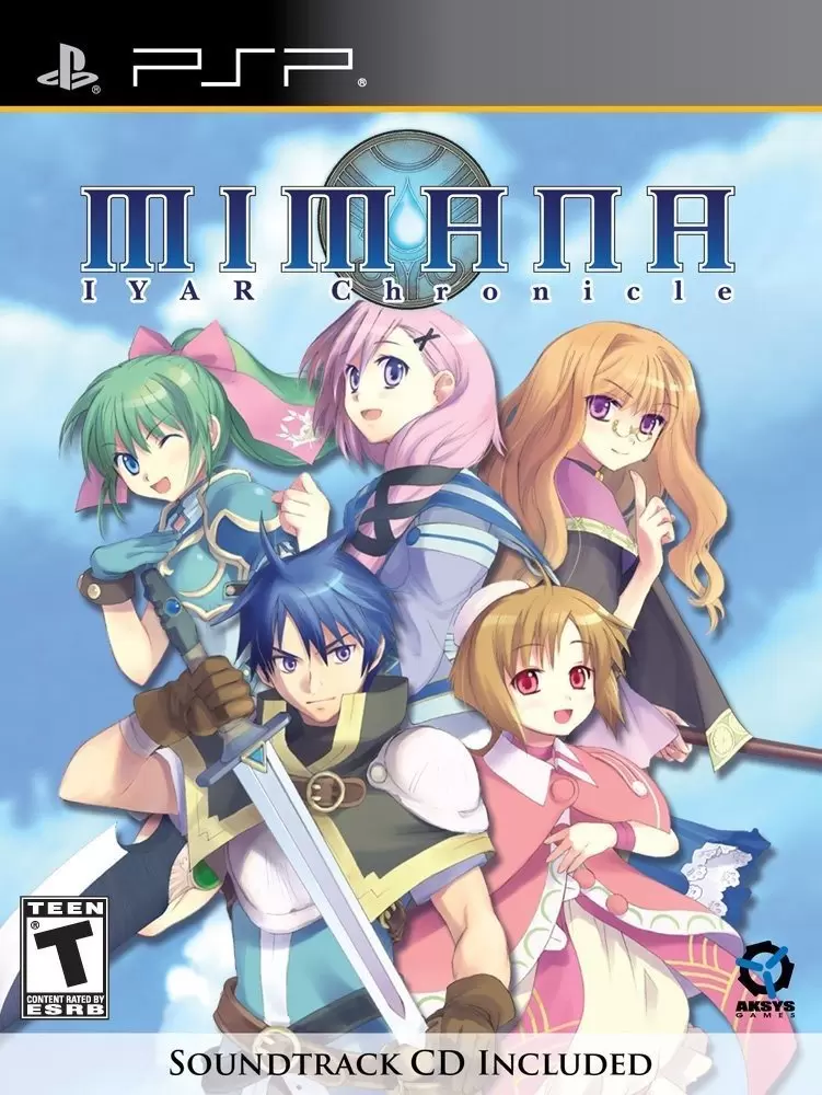 Jeux PSP - Mimana Iyar Chronicle: First Edition