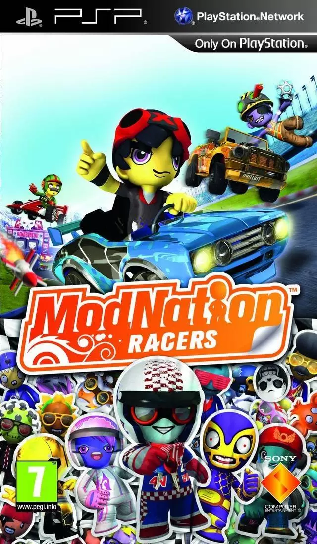 PSP Games - ModNation Racers