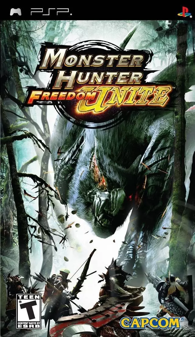 PSP Games - Monster Hunter Freedom Unite