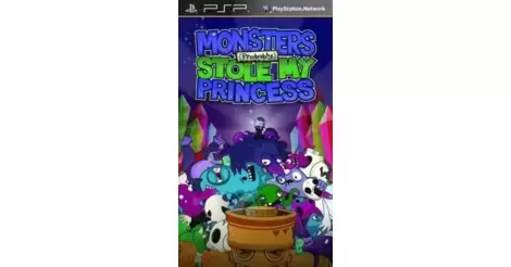 tekst lavendel Mark Monsters (Probably) Stole My Princess - PSP Games