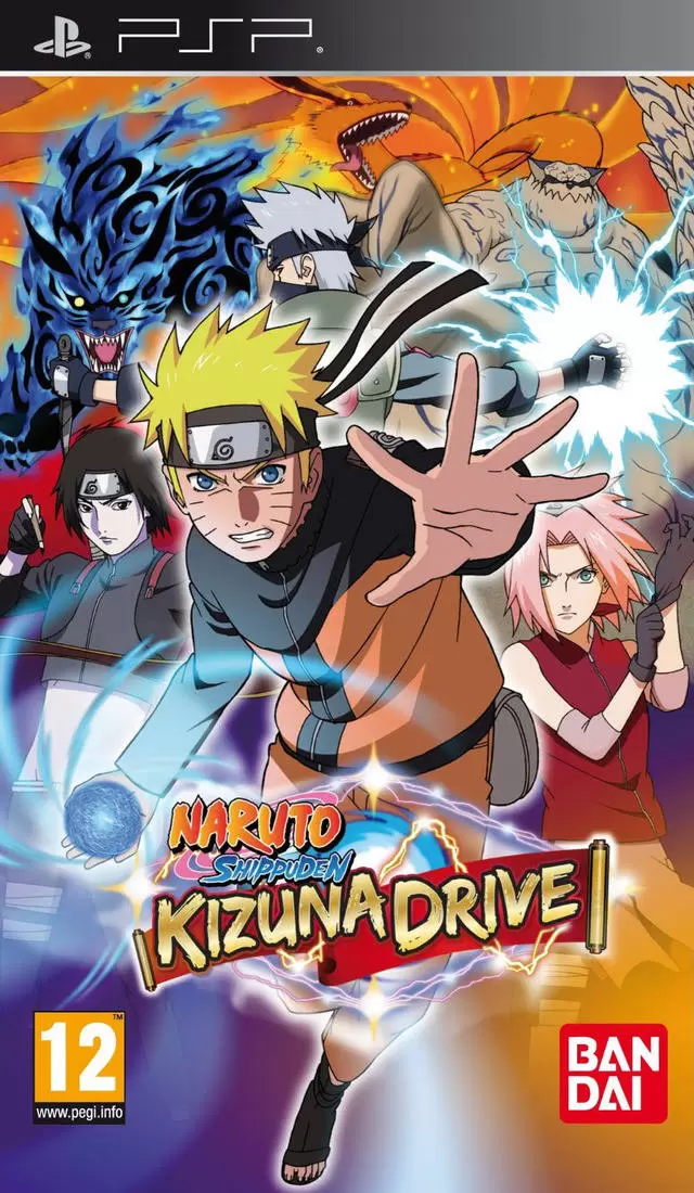 PSP Games - Naruto Shippuden: Kizuna Drive