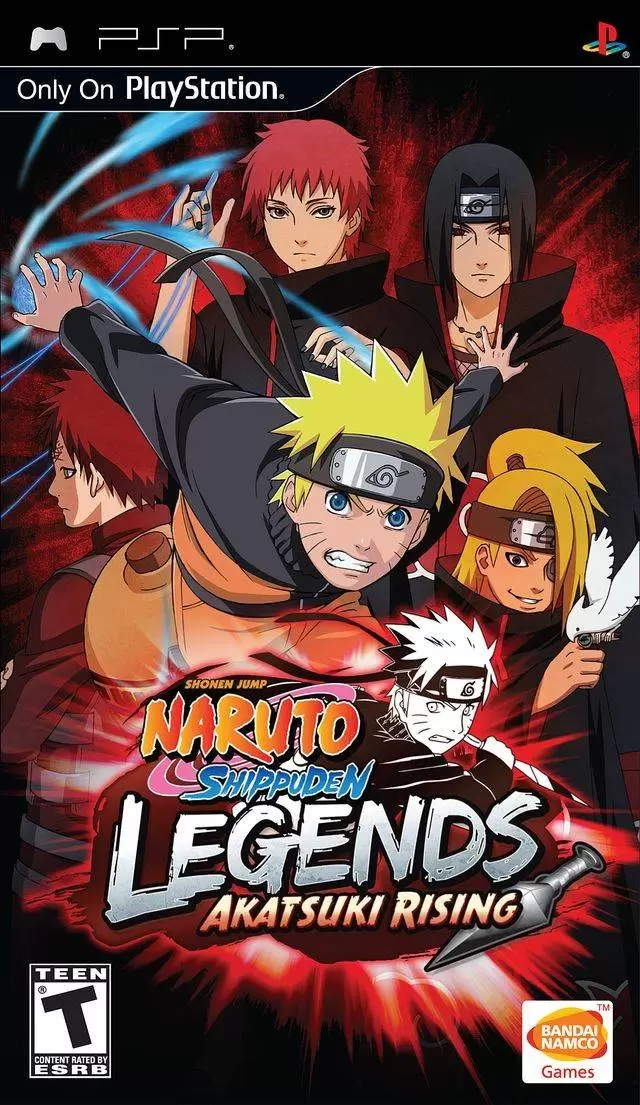 PSP Games - Naruto Shippuden: Legends: Akatsuki Rising