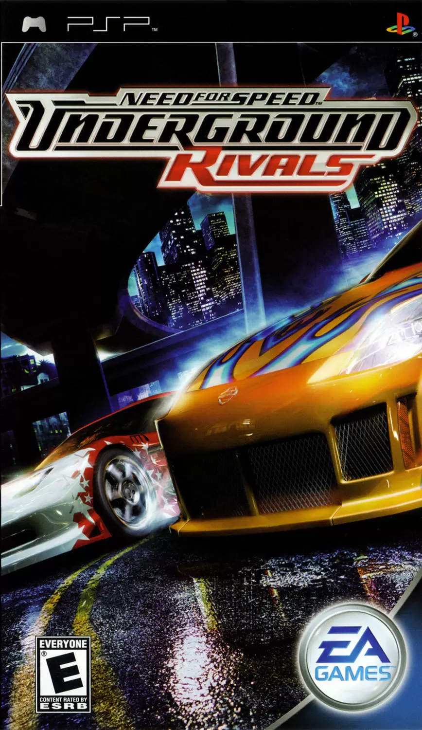 Jeux PSP - Need for Speed: Underground Rivals