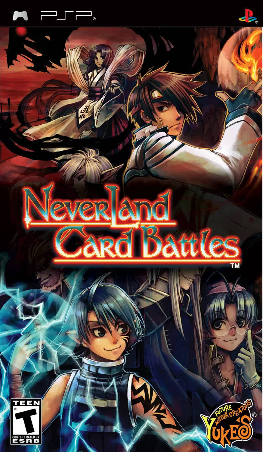Jeux PSP - Neverland Card Battles