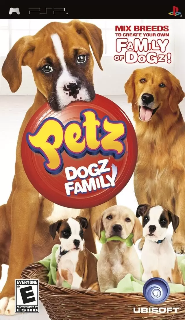 PSP Games - Petz Dogz Family