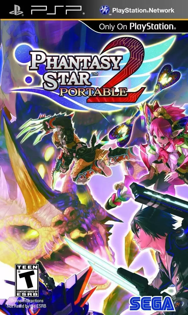 Jeux PSP - Phantasy Star Portable 2
