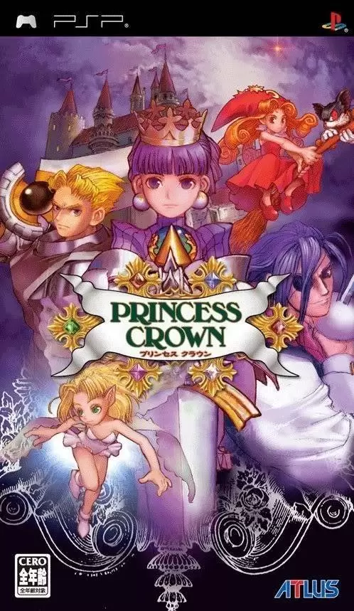Jeux PSP - Princess Crown