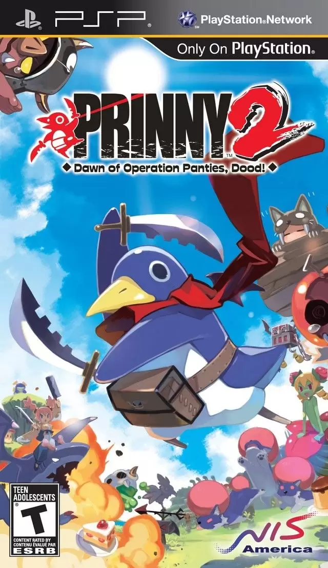 Jeux PSP - Prinny 2: Dawn of Operation Panties, Dood!