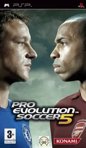 Jeux PSP - Pro Evolution Soccer 5