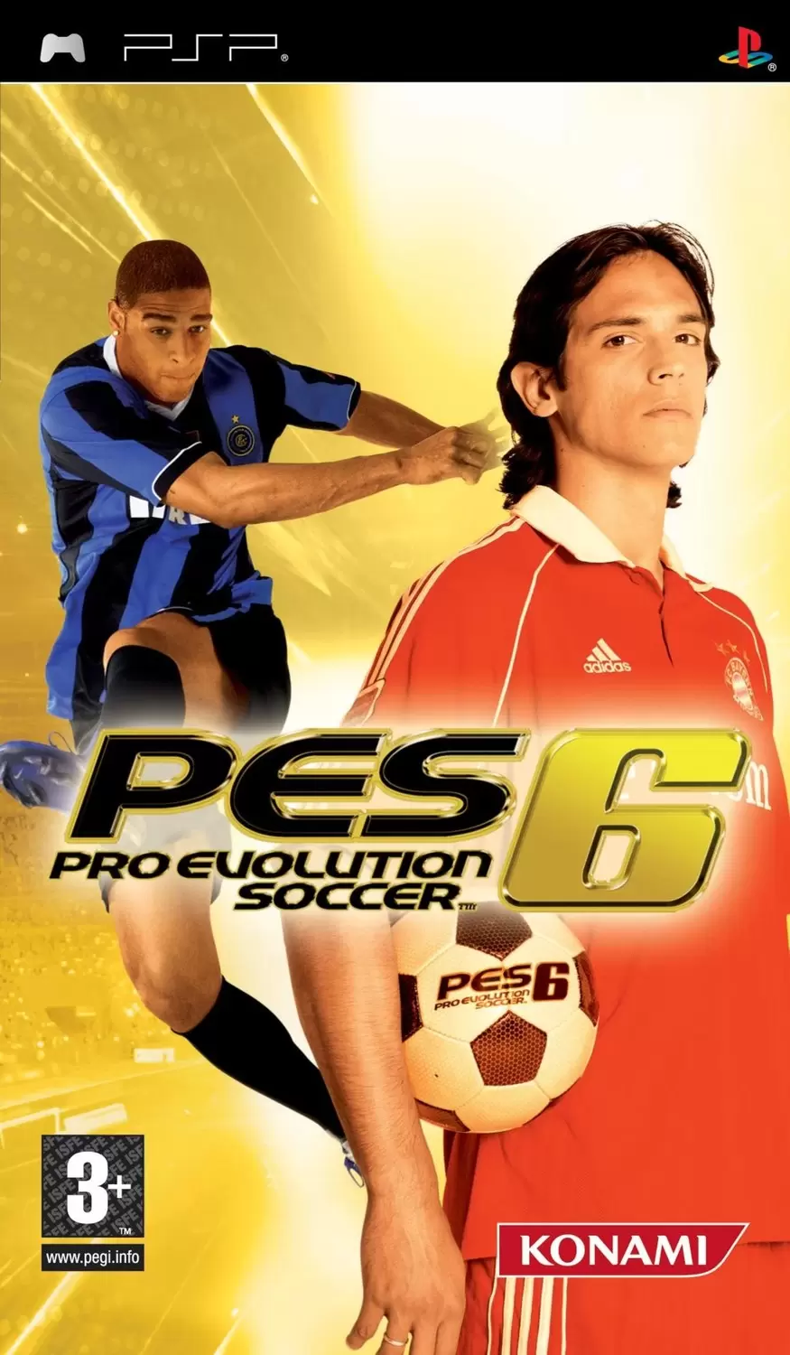 Jeux PSP - Pro Evolution Soccer 6