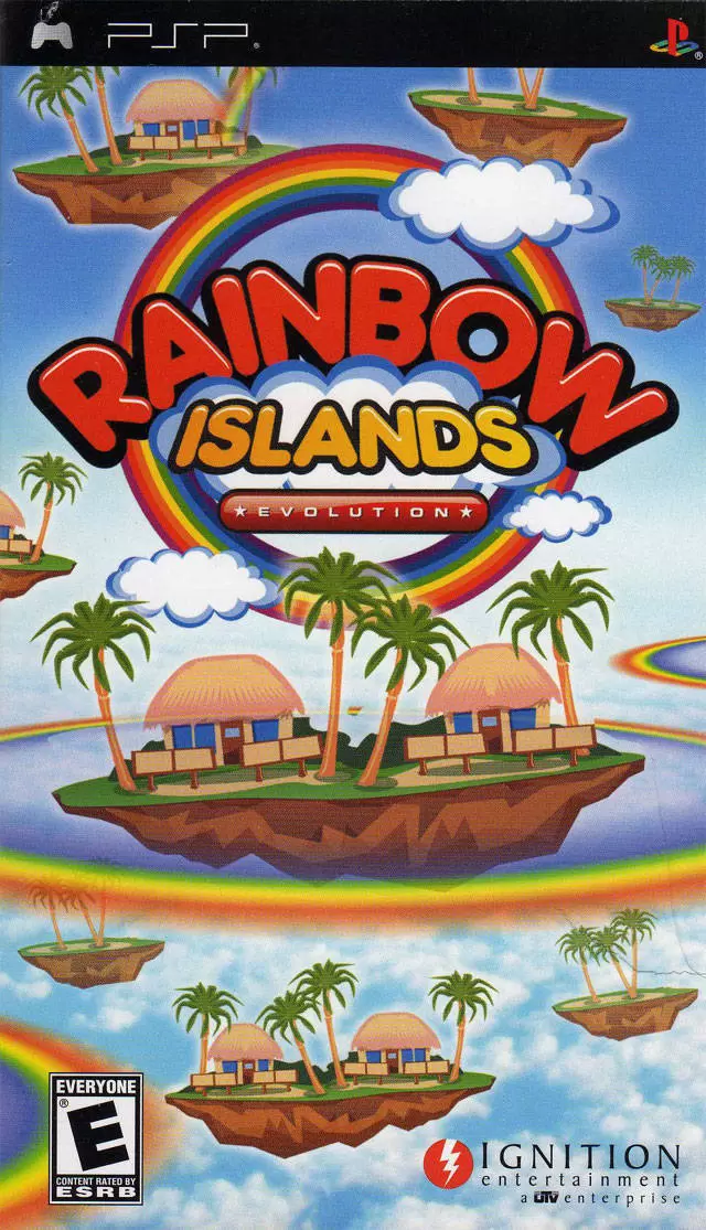 Jeux PSP - Rainbow Islands Evolution