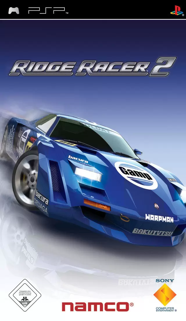 Jeux PSP - Ridge Racer 2