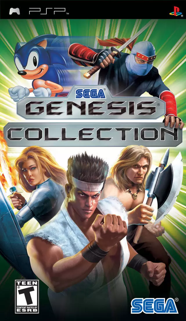 Jeux PSP - Sega Genesis Collection