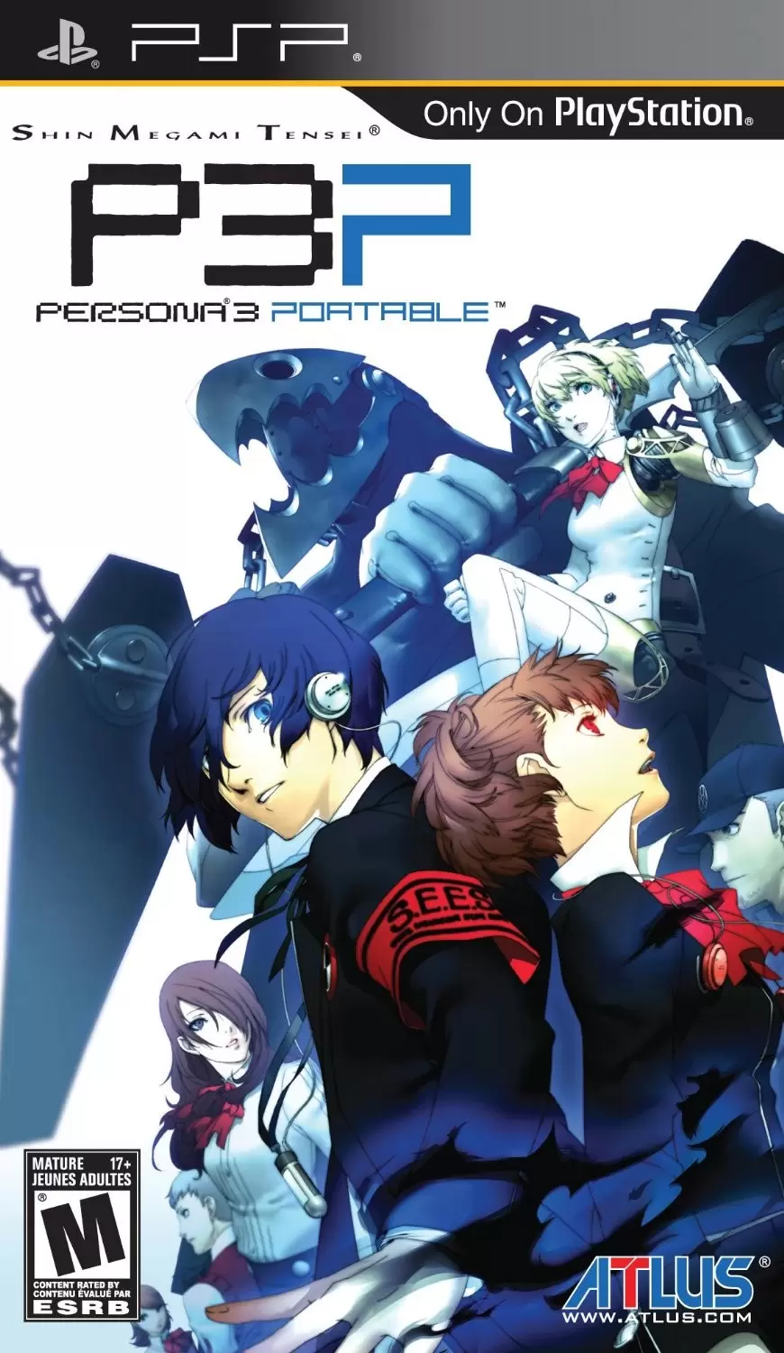 Jeux PSP - Shin Megami Tensei: Persona 3 Portable