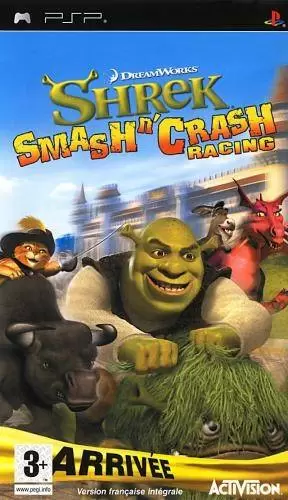 PSP Games - Shrek Smash n\' Crash Racing