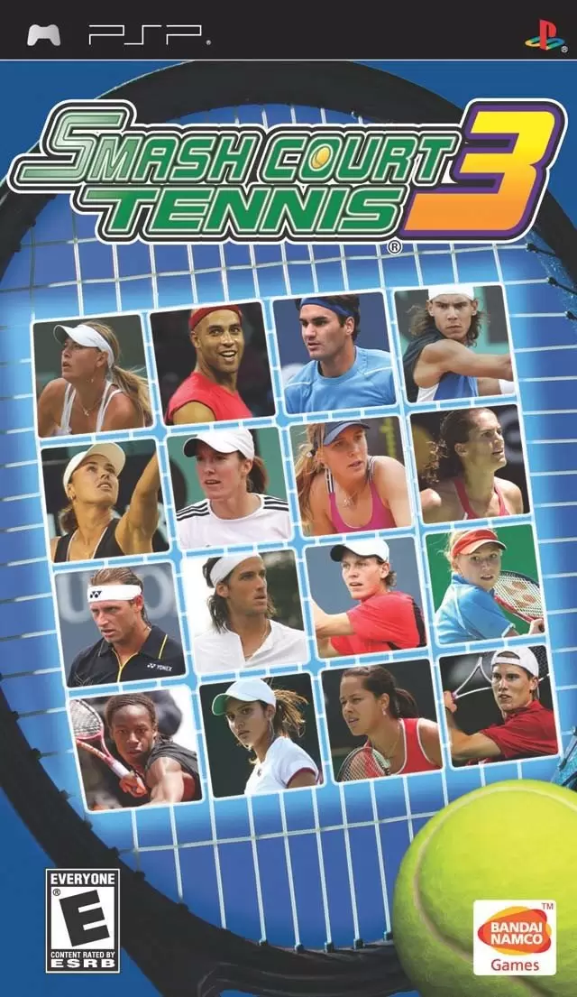PSP Games - Smash Court Tennis 3