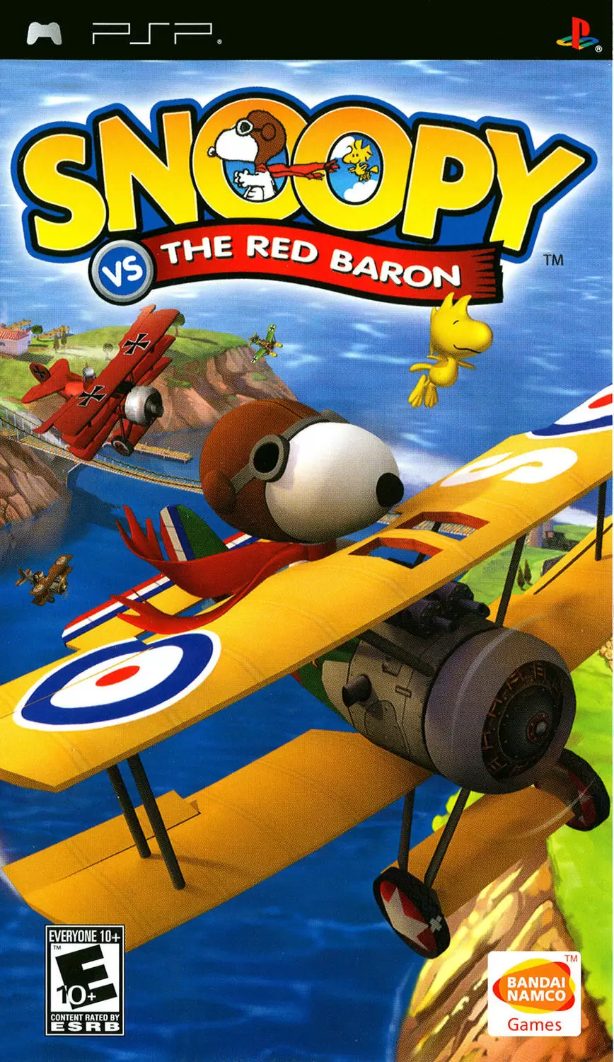 PSP Games - Snoopy Vs. The Red Baron