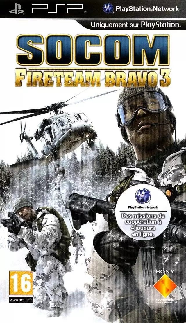 Jeux PSP - SOCOM: U.S. Navy SEALs Fireteam Bravo 3