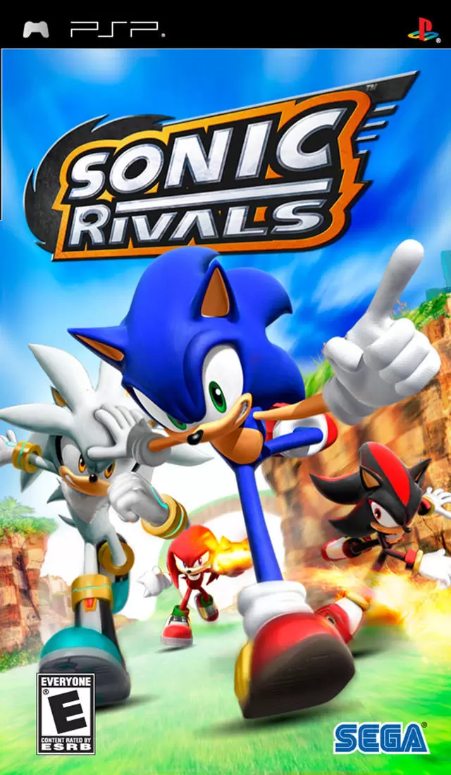 Jeux PSP - Sonic Rivals