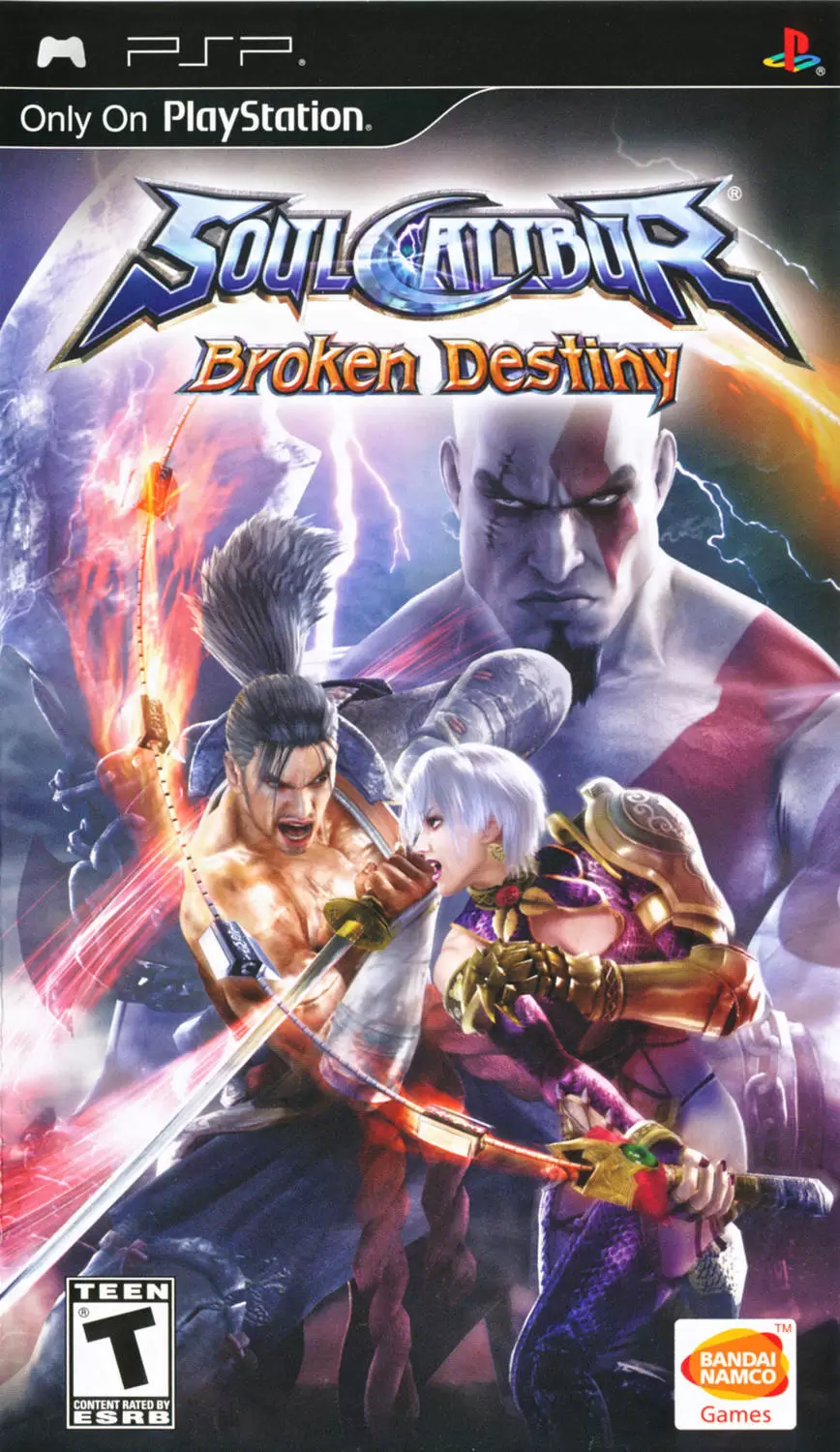 Jeux PSP - Soul Calibur: Broken Destiny