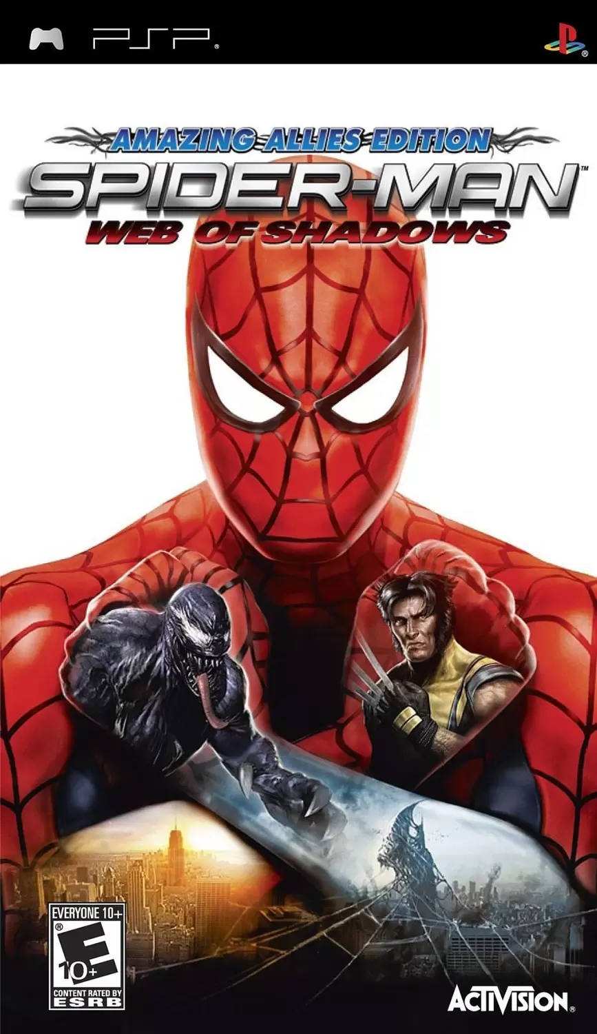 Jeux PSP - Spider-Man Web Of Shadows