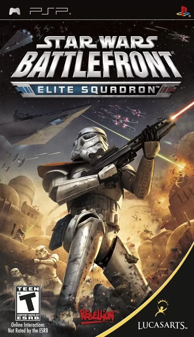 PSP Games - Star Wars Battlefront: Elite Squadron