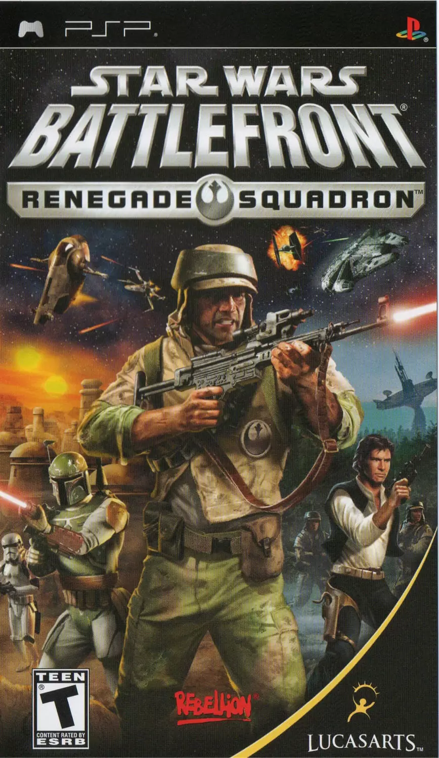 Jeux PSP - Star Wars Battlefront: Renegade Squadron
