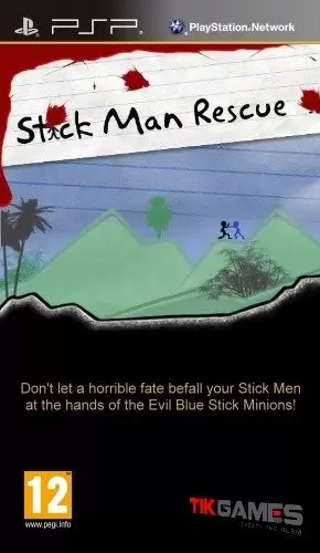 Jeux PSP - Stick Man Rescue