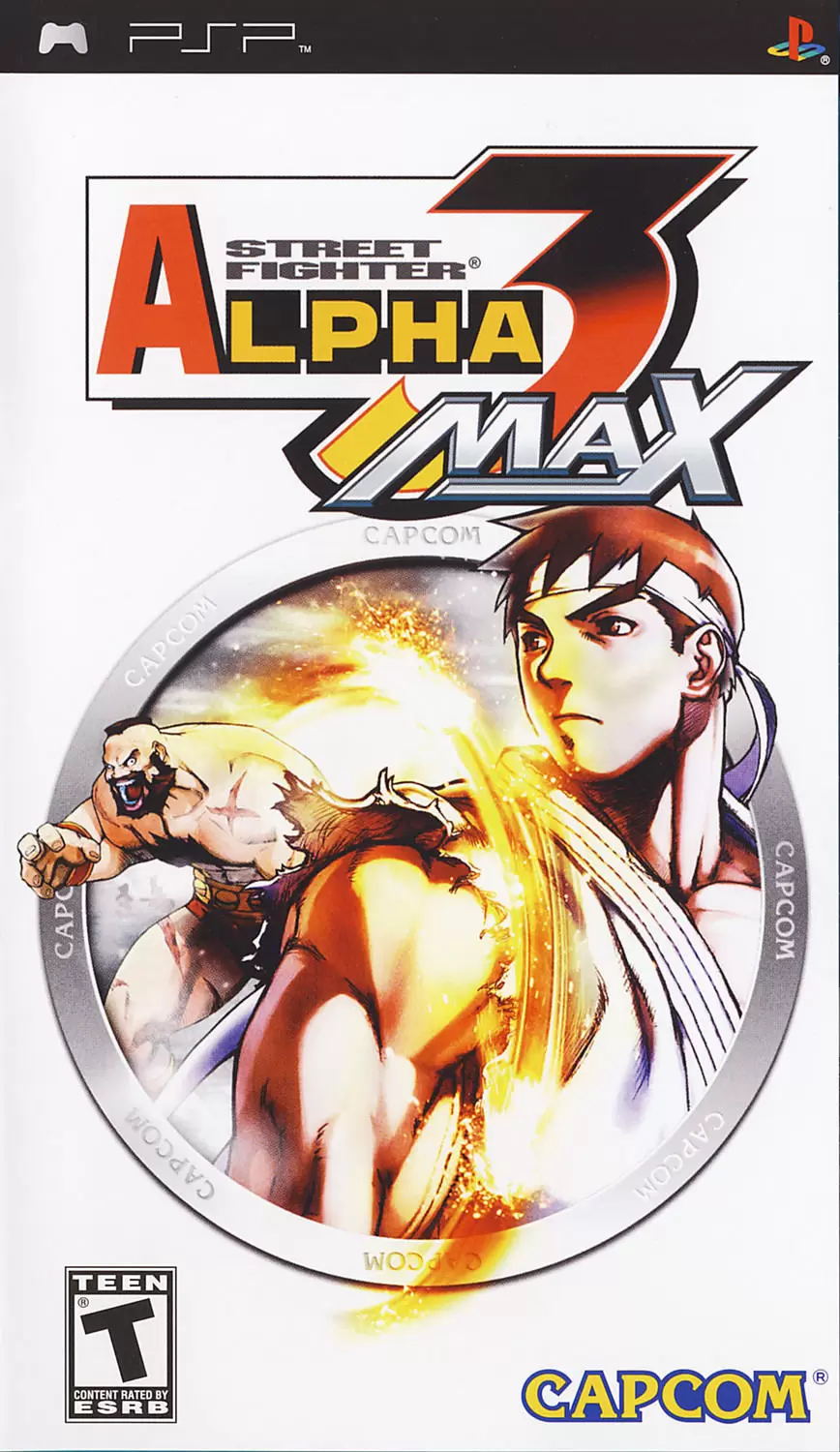 Jeux PSP - Street Fighter Alpha 3 MAX