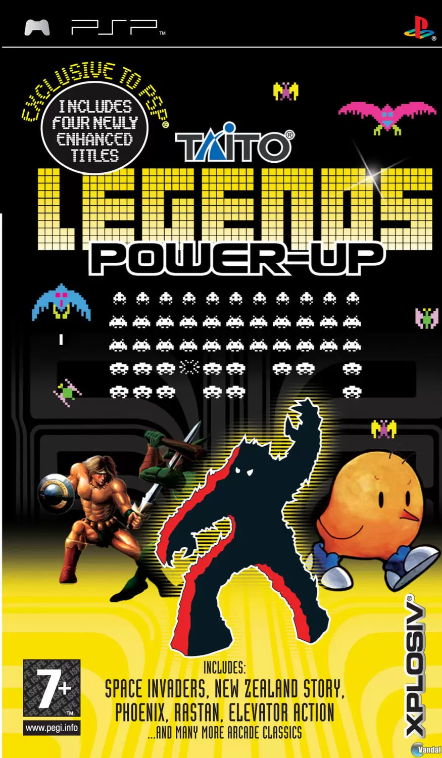 PSP Games - Taito Legends - Power Up