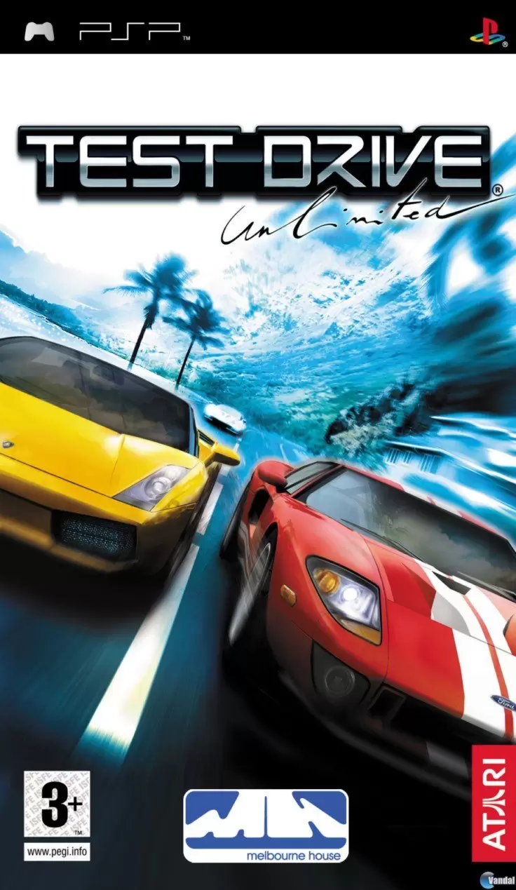 Jeux PSP - Test Drive Unlimited