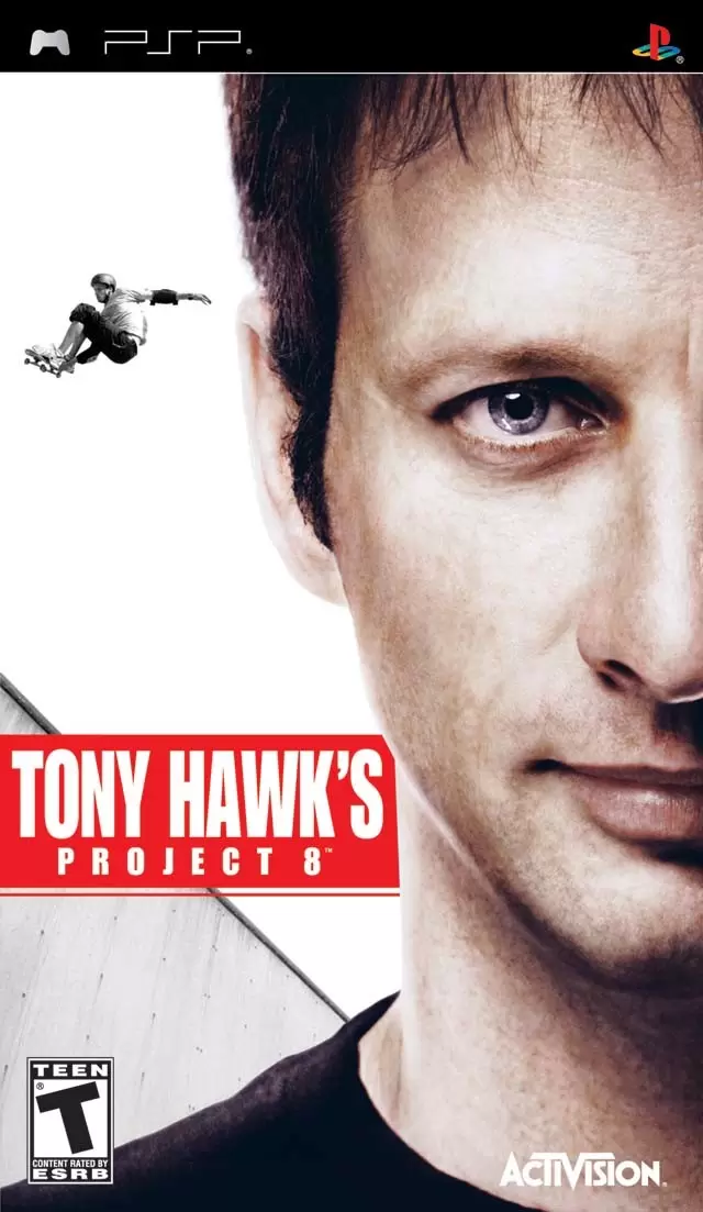 PSP Games - Tony Hawk\'s Project 8