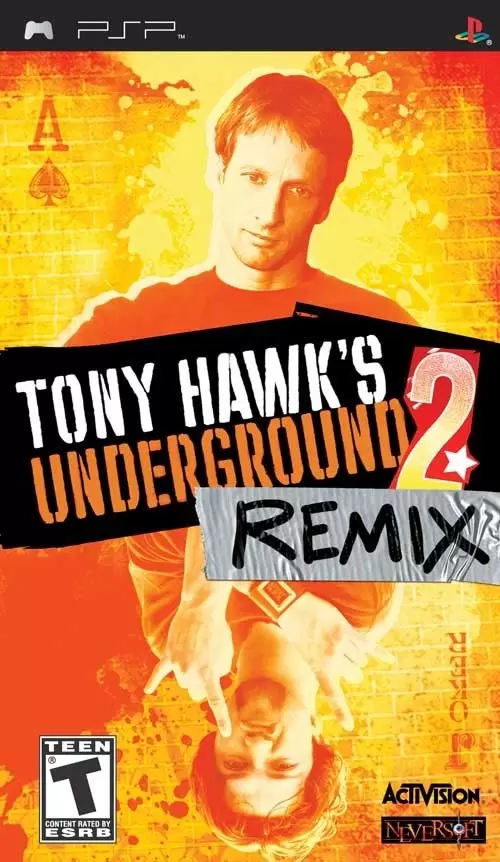 PSP Games - Tony Hawk\'s Underground 2 Remix