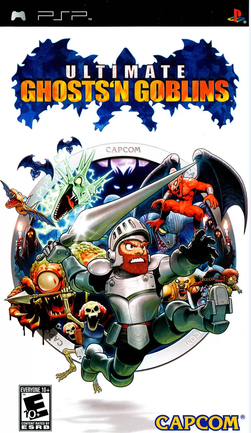 PSP Games - Ultimate Ghosts \'n Goblins
