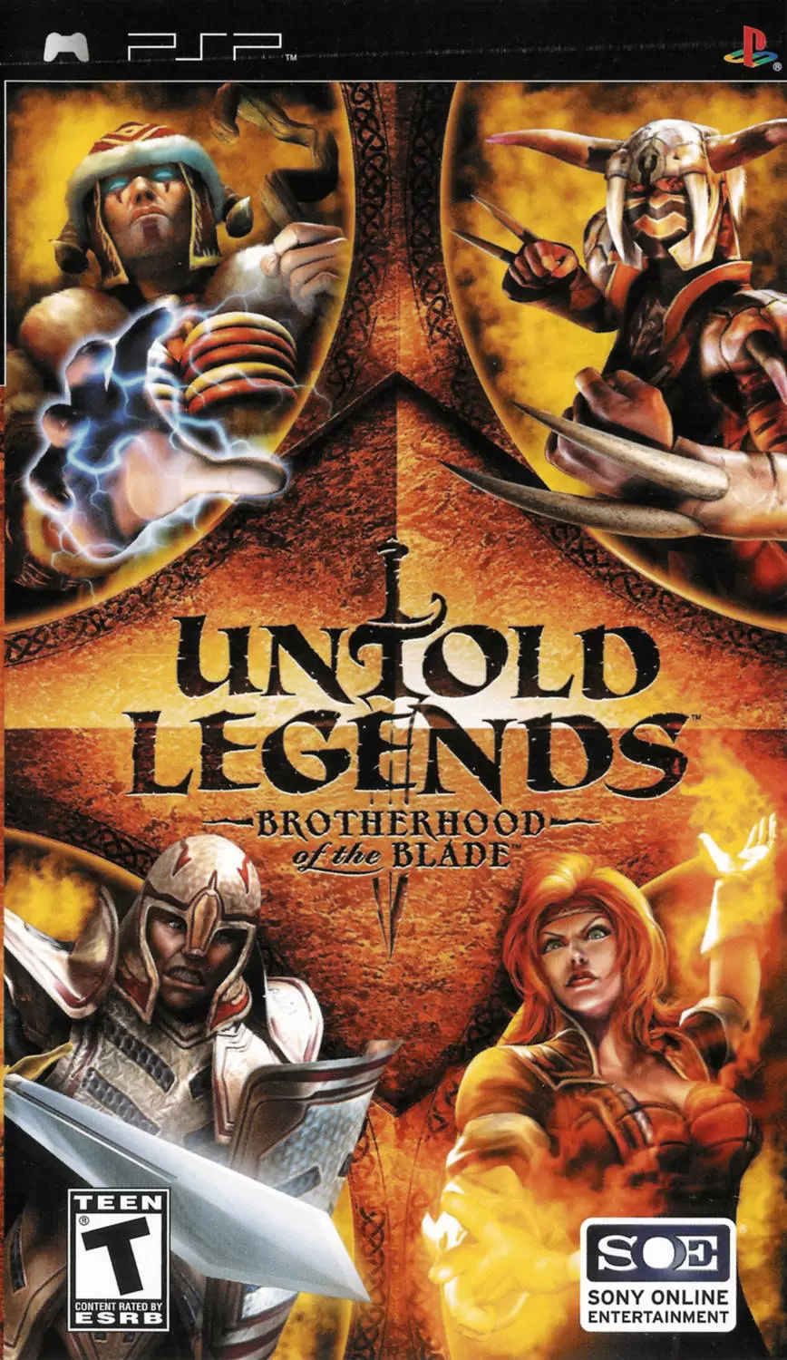 PSP Games - Untold Legends: Brotherhood of the Blade