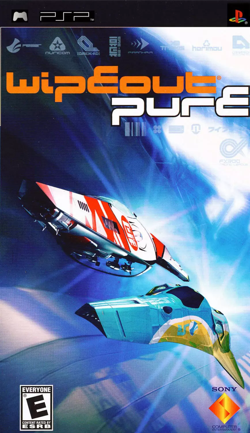 PSP Games - Wipeout Pure