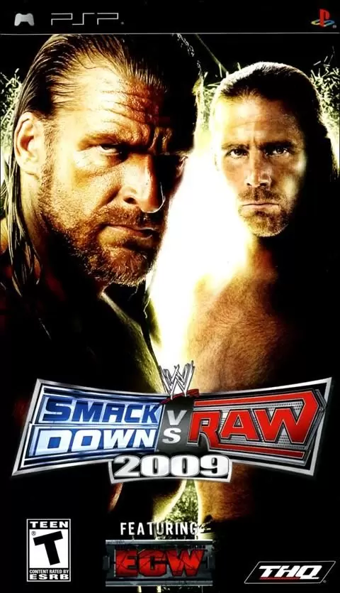 Jeux PSP - WWE SmackDown vs. Raw 2009