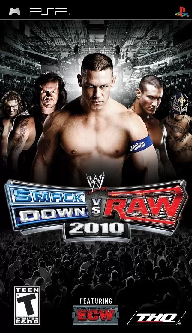 Jeux PSP - WWE SmackDown vs. Raw 2010