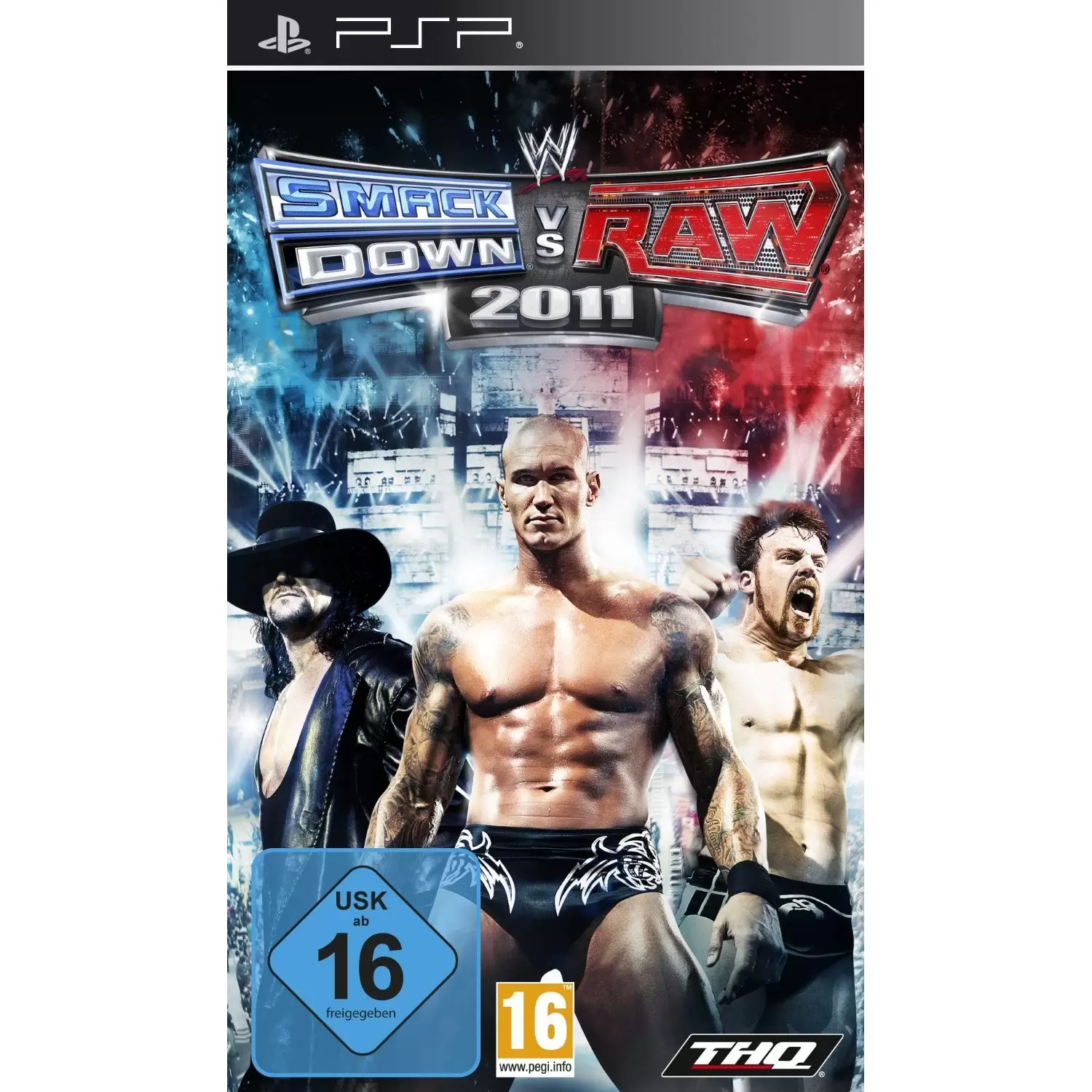 Jeux PSP - WWE SmackDown Vs RAW 2011
