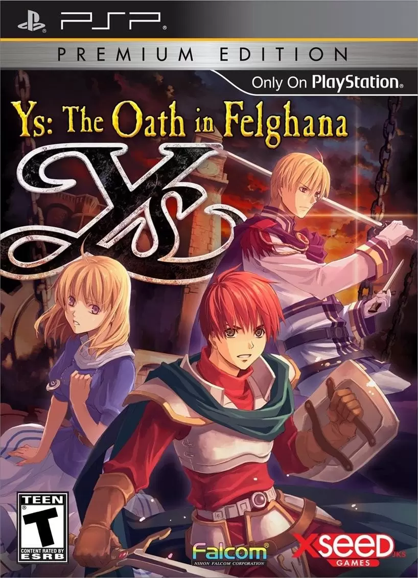 Jeux PSP - Ys: The Oath of Felghana Premium Edition