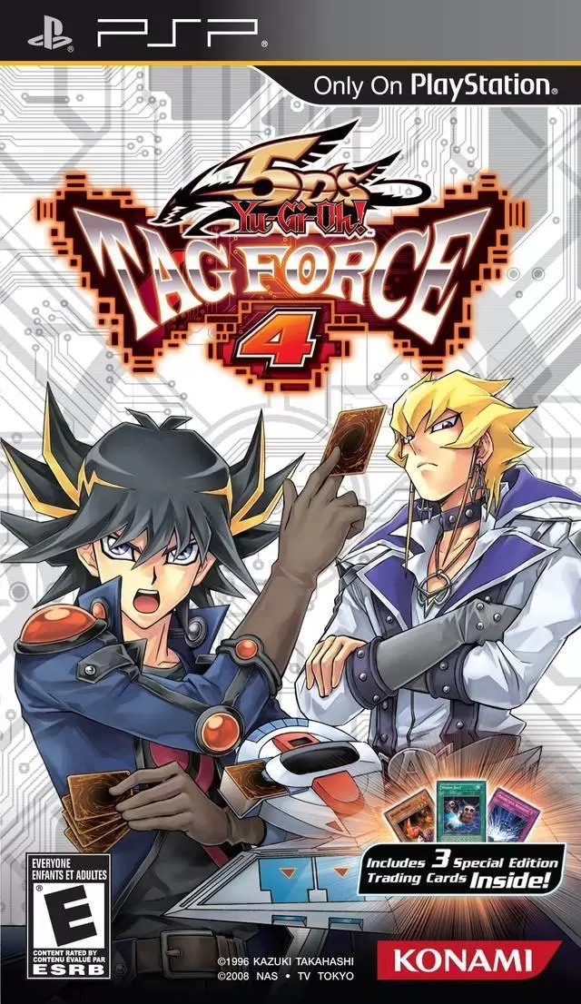 Jeux PSP - Yu-Gi-Oh! 5D\'s Tag Force 4