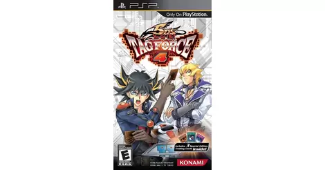 JOGO PSP - YU-GI-OH! 5D'S TAG FORCE 5