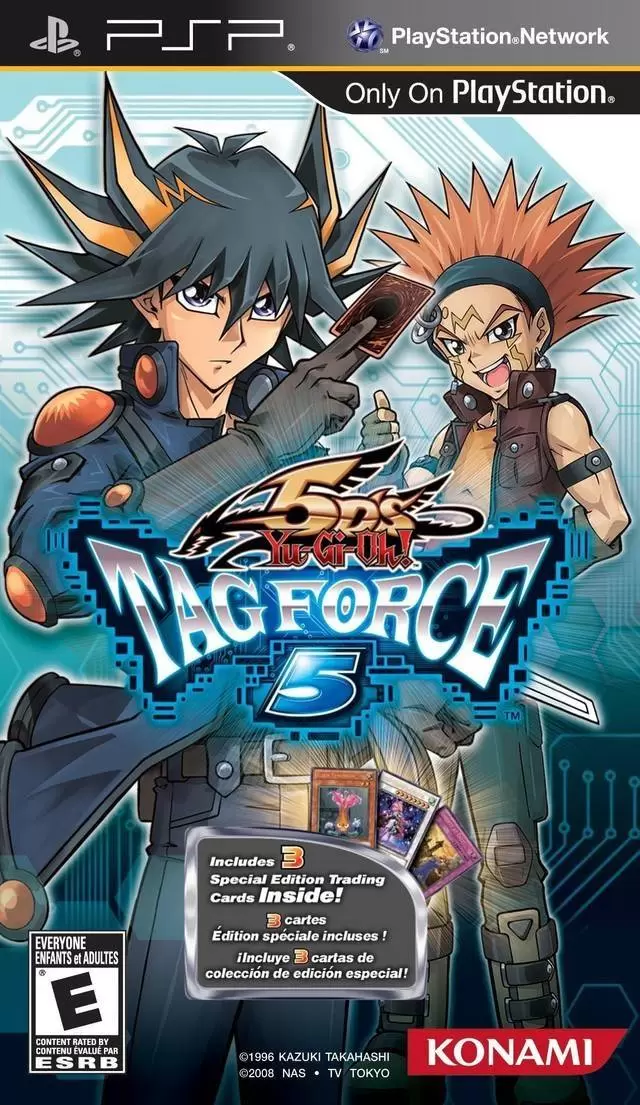 Jeux PSP - Yu-Gi-Oh! 5D\'s Tag Force 5