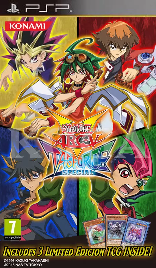 PSP Games - Yu-Gi-Oh! ARC-V Tag Force Special