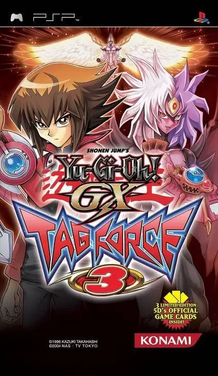 Jeux PSP - Yu-Gi-Oh! GX: Tag Force 3