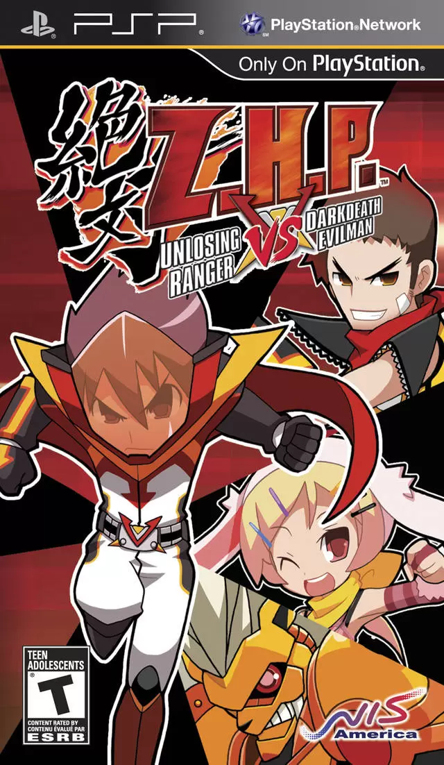 Jeux PSP - Z.H.P. Unlosing Ranger vs Darkdeath Evilman