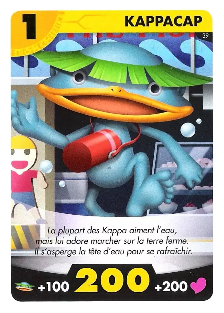 Cartes Yo-Kai Watch - Kappacap
