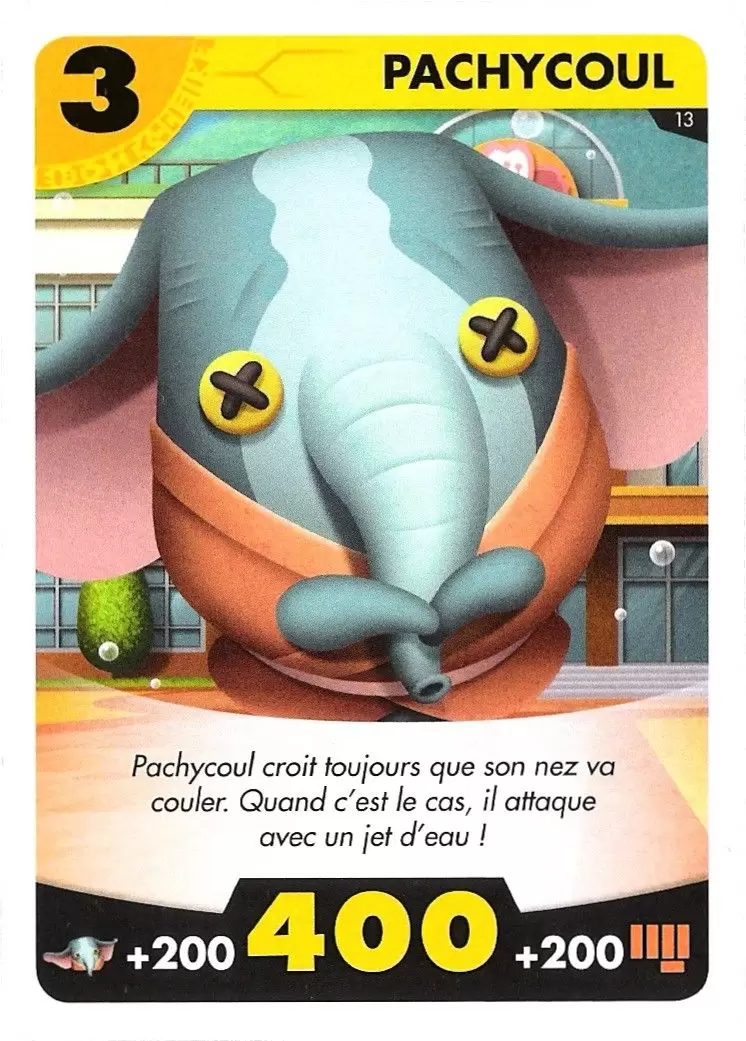 Cartes Yo-Kai Watch - Pachycoul