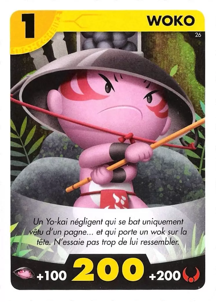 Cartes Yo-Kai Watch - Woko
